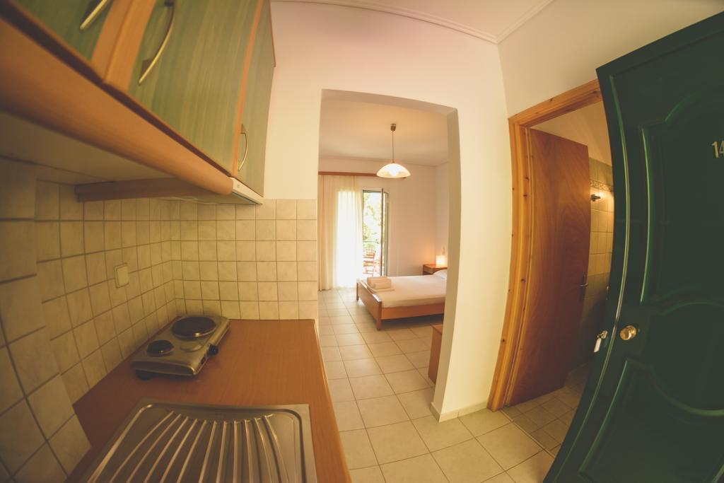 Althea Studios Lefkada Áyios Nikítas Kamer foto